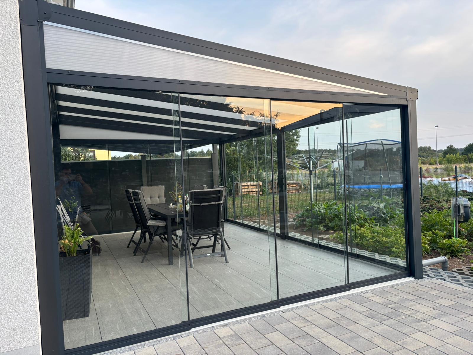 Terrassenüberdachung Referenzprojekt